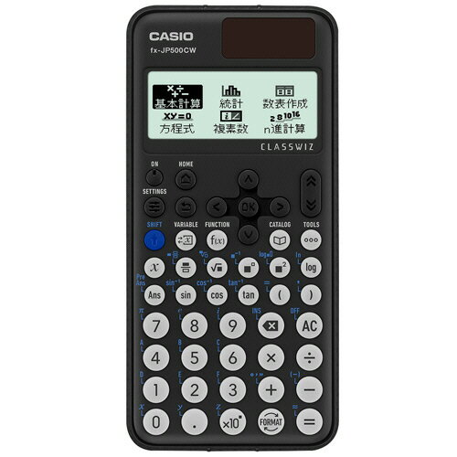 カシオ　関数電卓　10桁　ハードケース付　fx－JP500CW－N　1台 