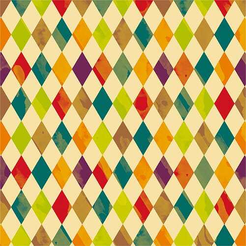 【お取寄せ品】 ササガワ　包装紙　レトロダイヤ　半才判　49−1419　1パック（50枚） 【送料無料】