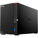 【お取寄せ品】 バッファロー LinkStation ネットワーク対応HDD 2ドライブ 2TB LS720D0202 1台 【送料無料】