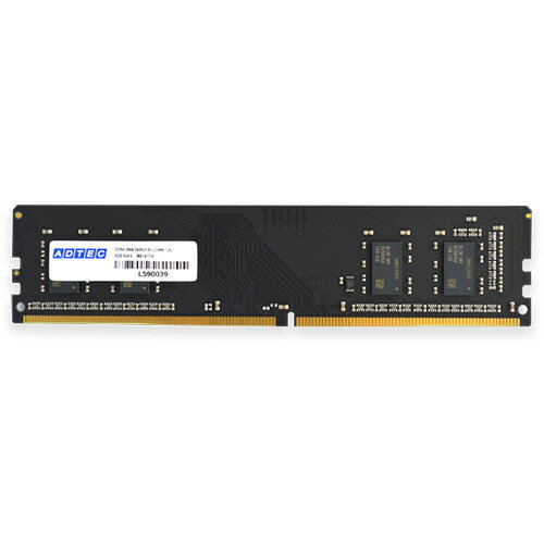 アドテック　DDR4　2933MHz　288Pin　UDIMM　8GB　ADS2933D−H8G　1枚 【送料無料】