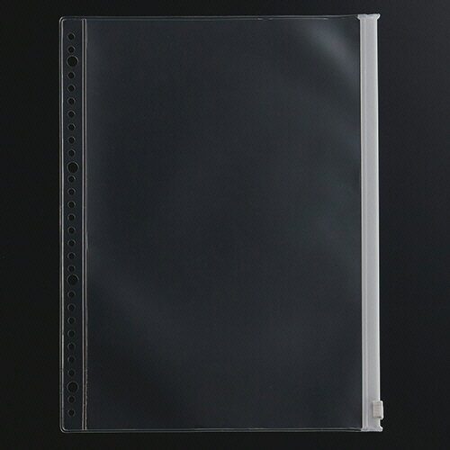 TANOSEE　小物用リフィル（ソフトタイプ）　A4タテ　2・4・30穴　1ポケット　スライダー付　1パック（1..