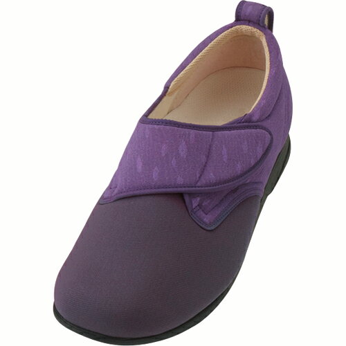 【お取寄せ品】 徳武産業　あゆみ　ウィングストレッチ　紫　LL（24．0〜24．5cm）　右足　1102　1個 【送料無料】