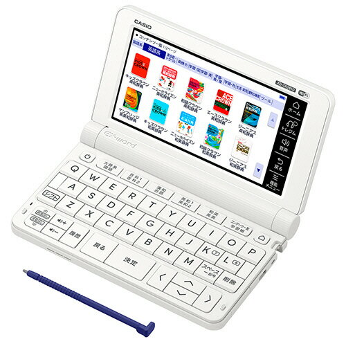 【お取寄せ品】カシオ 電子辞書 EX−word 小 中学生モデル 220コンテンツ ホワイト XD−SX3810WE 1台 【送料無料】