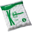 カワモト 綿球 #25 50g 023−300003−00 1パック