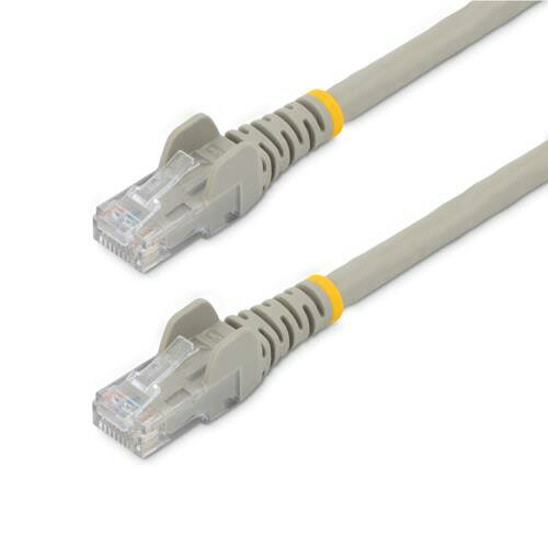 【お取寄せ品】 StarTech．com カテゴリ6 LANケーブル RJ45モールドコネクタ ツメ折れ防止 7．5m グレー N6PATC750CMGR 1本