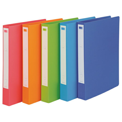 ビュートン リングファイル e.s. A4タテ 2穴 200枚収容 背幅36mm オレンジ ESR−A4−OR 1冊