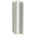 YAMAZEN カスタムパーティション用T字連結セット RCPT-2PT(WH) 1セット(2個)