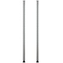 エレクター ベーシックシリーズ ポール 高さ650mm ステンレス B26PS2 1セット(2本) 【送料無料】