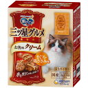 【お取寄せ品】 ユニ・チャーム 銀のスプーン 三ツ星グルメ お魚味クリーム まぐろ・鶏ささみ味 18g/袋 1箱(10袋)