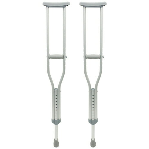 竹虎　松葉杖　タケトラクラッチ　M　適応身長157−178cm　1組（2本） 【送料無料】