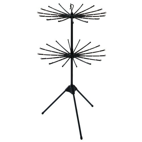 天馬　ポーリッシュ　ブラック物干し　パラソルスタンド　2段　PSBK−07　1個