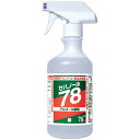 セハージャパン　除菌用アルコールスプレー　セハノール　78　トリガー付ボトル　500ml　1本