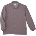 【お取寄せ品】 トンボ 前開きシャツ エクステージドット防縮ニット ローズブラウン Sサイズ CR816−29−S 1着 【送料無料】(3)