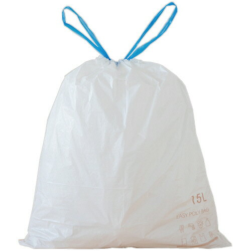 ネクスタ　ひも付きイージーポリ袋　15L　1パック（10枚）