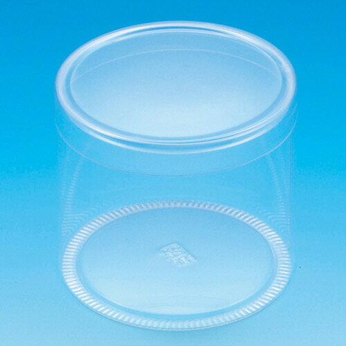 楽天ぱーそなるたのめーる【お取寄せ品】 シモジマ　HEIKO　箱　クリスタルボックス　PET円筒ケース　80×70　＃006854248　1パック（10個）