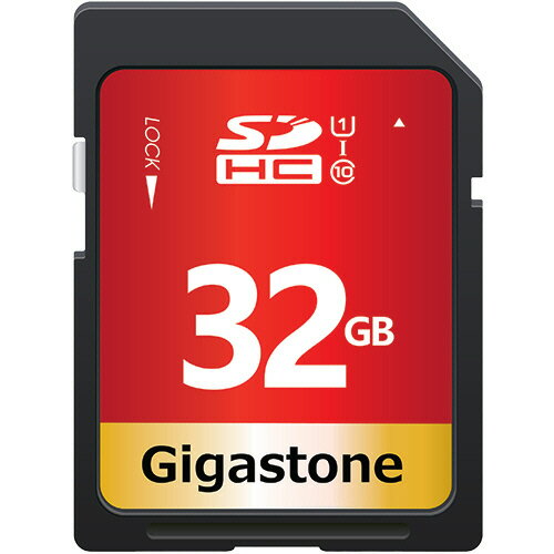 Gigastone SDHCカード 32GB V10 UHS－1 U1 GJSX－32GV1 1枚
