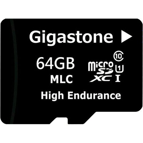 【お取寄せ品】 Gigastone　microSDXCカード　ドライブレコーダー・カーナビ対応　64GB　UHS－I　Class10　GJMX－64GU1M　1枚 【送料無料】
