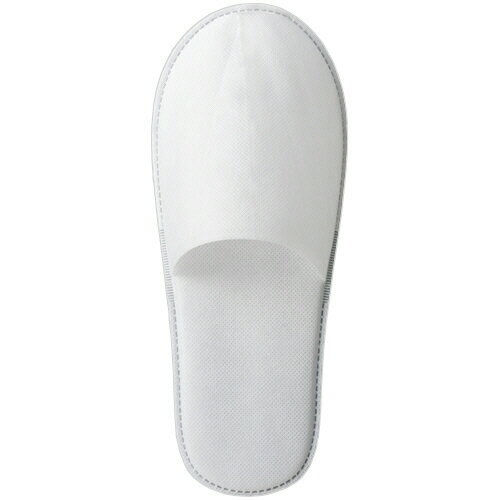 シンメイ　使い切り不織布スリッパ　ホワイト　SHS001　1パック（10足）