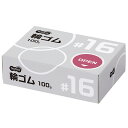 TANOSEE　輪ゴム　＃16　100g　1箱