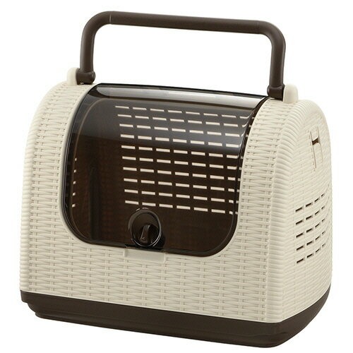 【お取寄せ品】 リッチェル　ラタンキャリー　アイボリー　1個 【送料無料】