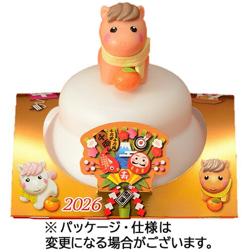 越後製菓　鏡餅　丸餅入招福干支飾り　66g　1パックのサムネイル