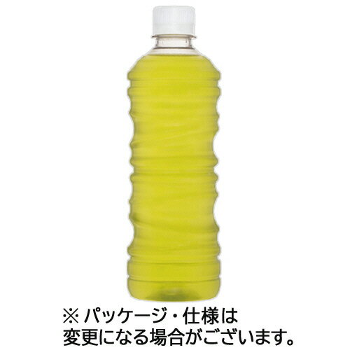 【お取寄せ品】 コカ・コーラ　綾鷹　茶葉のあまみ　ラベルレス　525ml　ペットボトル　1ケース（24本）