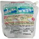 マウスウォッシュ　モンダミン　ペパーミント　大容量パウチ　1．7L　1パック　詰め替え　洗口液　口臭対策　予防　アース製薬