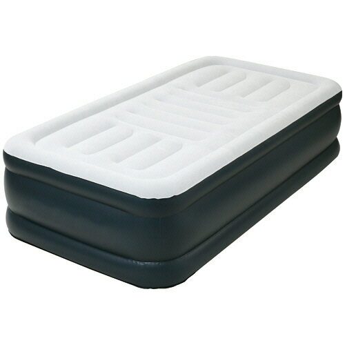 YAMAZEN　デラックスエアベッド　DXA−002（NV／GY）　1台 【送料無料】