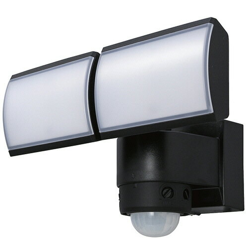 【お取寄せ品】 DXアンテナ　LEDセンサーライト　2灯型　黒　DSLD20C2　1個 【送料無料】