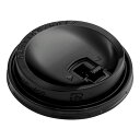 サンナップ 厚紙カップ400ml用フタ リフトアップリッド 黒 CRU4050BK 1パック(50個)