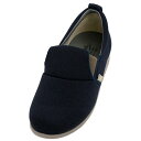 【お取寄せ品】 徳武産業 あゆみ ゆったり簡単スリップオン 3E ネイビー M(22.0~22.5cm) 右足 1043 1個 【送料無料】