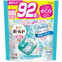 P＆G　ボールド　ジェルボール　4D　爽やかフレッシュフラワーサボンの香り　つめかえ用　超メガジャンボサイズ　1パック（92個）