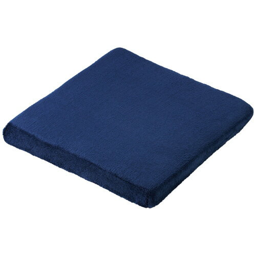 iiもの本舗　低反発＆高反発シートクッション　ネイビー　1個