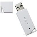 【お取寄せ品】 バッファロー USB2.0 どっちもUSBメモリー 16GB ホワイト RUF2-KR16GA-WH 1個