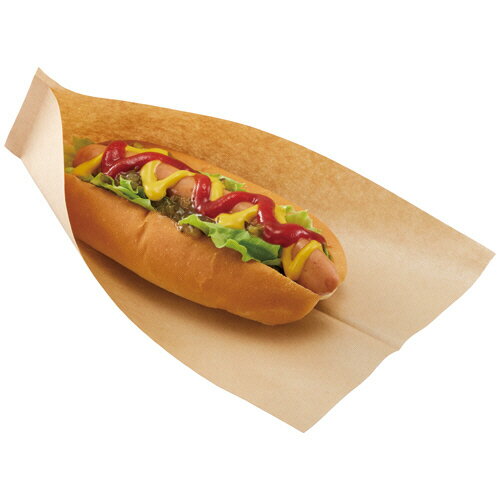 シモジマ　ホットドッグスリーブ　耐油　L　白　1パック（100枚） 2