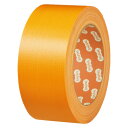 TANOSEE 布テープ(カラー) 50mm×25m 厚み約0.21mm 黄 1セット(30巻) 【送料無料】