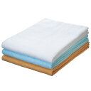 タオルケット 140×190cm ベージュ 1セット(3枚) 【送料無料】