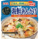 【お取寄せ品】 丸美屋　五穀ごはん　海鮮あんかけ　300g　1セット（24食） 【送料無料】