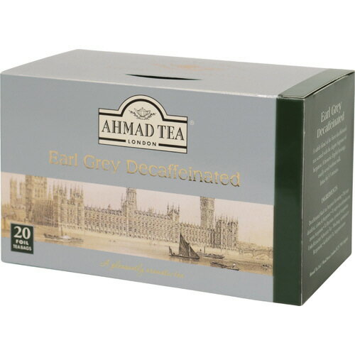 AHMAD　TEA　デカフェアールグレイ　1セット（100バッグ：20バッグ×5箱） 【送料無料】