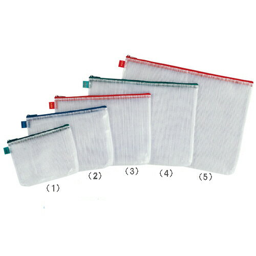 【お取寄せ品】 セキセイ アゾン メッシュケース（エコタイプ） A4 レッド AZ-75E-R 1セット（10枚） 【送料無料】