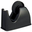 TANOSEE テープカッター台 大巻・小巻両用 黒 1セット(10台) 【送料無料】