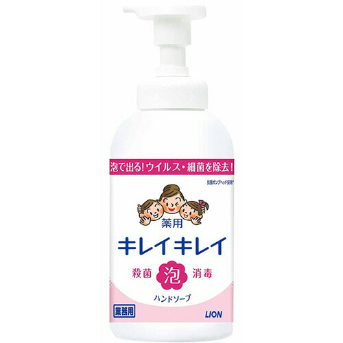 ライオン　キレイキレイ　薬用　泡ハンドソープ　シトラスフルーティの香り　本体　550mL　1セット（
