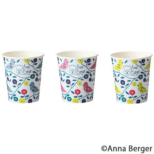 TANOSEE　紙コップ　Little　Bird（リトルバード）　150ml（5オンス）　1セット（3200個：80個×40パック） 【送料無料】