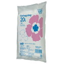 TANOSEE ゴミ袋エコノミー 乳白半透明 20L 1セット(2000枚:100枚×20パック) 【送料無料】