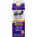 タマノイ酢　はちみつ黒酢ブルーベリーダイエット　濃縮タイプ　500ml　紙パック　1ケース（12本） 【送料無料】