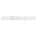 ライオン事務器 アクリル直線定規 60cm A−20 1セット(10本) 【送料無料】