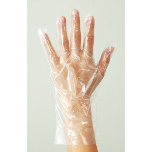 ジャパックス　外エンボスタイプ　LDポリエチレン手袋　M　PGL−02　1セット（1000枚：100枚×10パック）