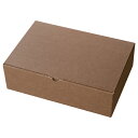 【お取寄せ品】 ヘッズ 無地ブラウンギフトボックス−1 W323×D225×H95mm MBR−GB1 1パック(10枚)