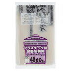 【お取寄せ品】 ジャパックス　市川市　指定ごみ袋　プラスチック用　半透明　45L　ICJ−86　1パック（10枚）