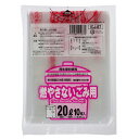 【お取寄せ品】 ジャパックス　市川市　指定ごみ袋　不燃用　透明　20L　ICJ−87　1パック（10枚）